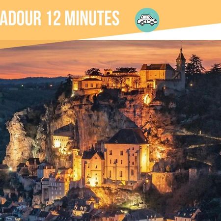 Au Grand Bonheur - Gite Padirac - Rocamadour ミエ エクステリア 写真