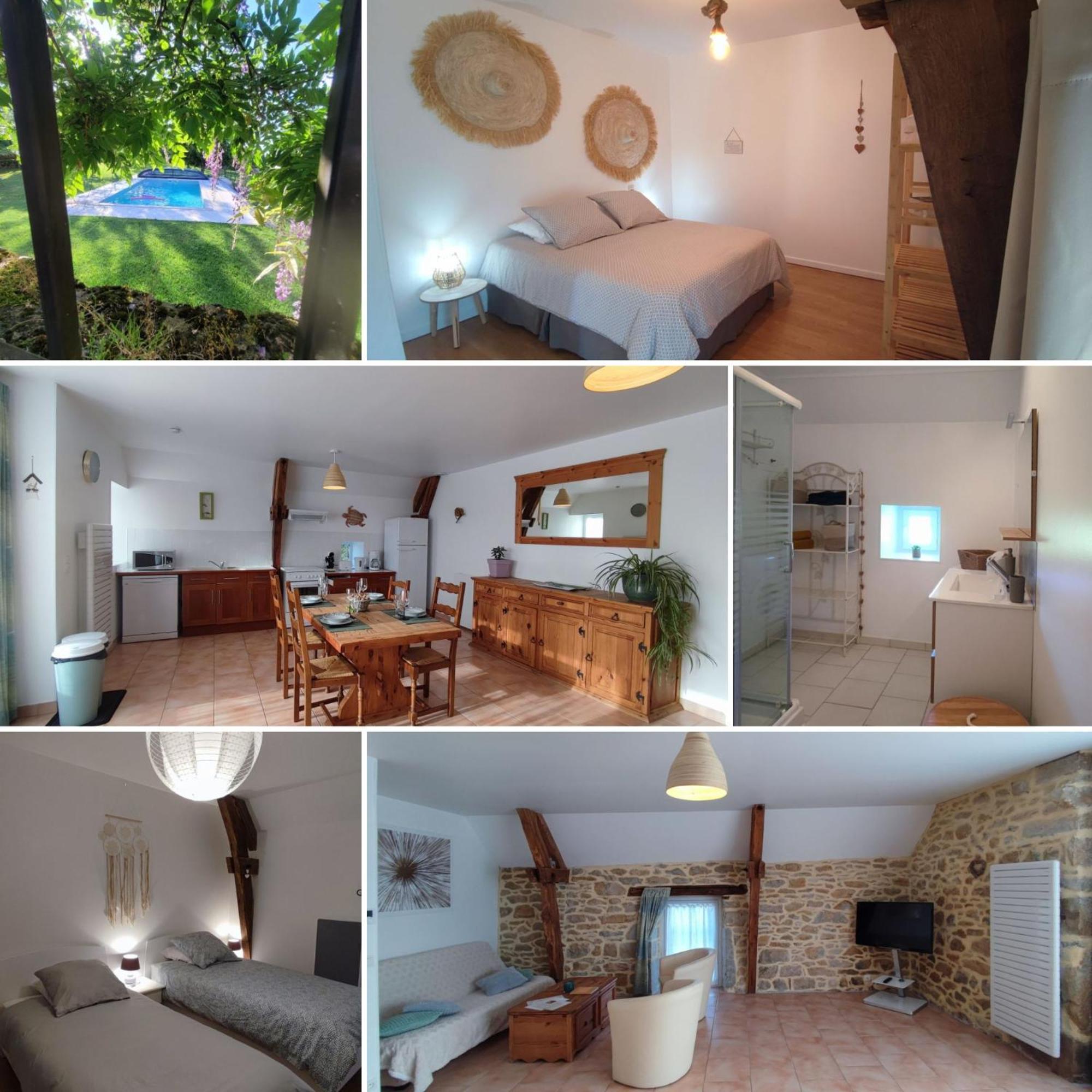 Au Grand Bonheur - Gite Padirac - Rocamadour ミエ エクステリア 写真